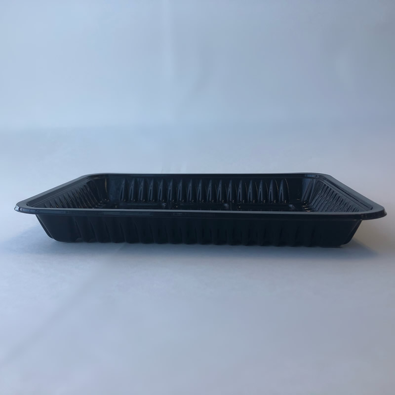 PLA Meat Tray #65 / 250x188x36mm/Black/500cs